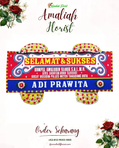 Karangan Bunga Ucapan Selamat pondok kelapa